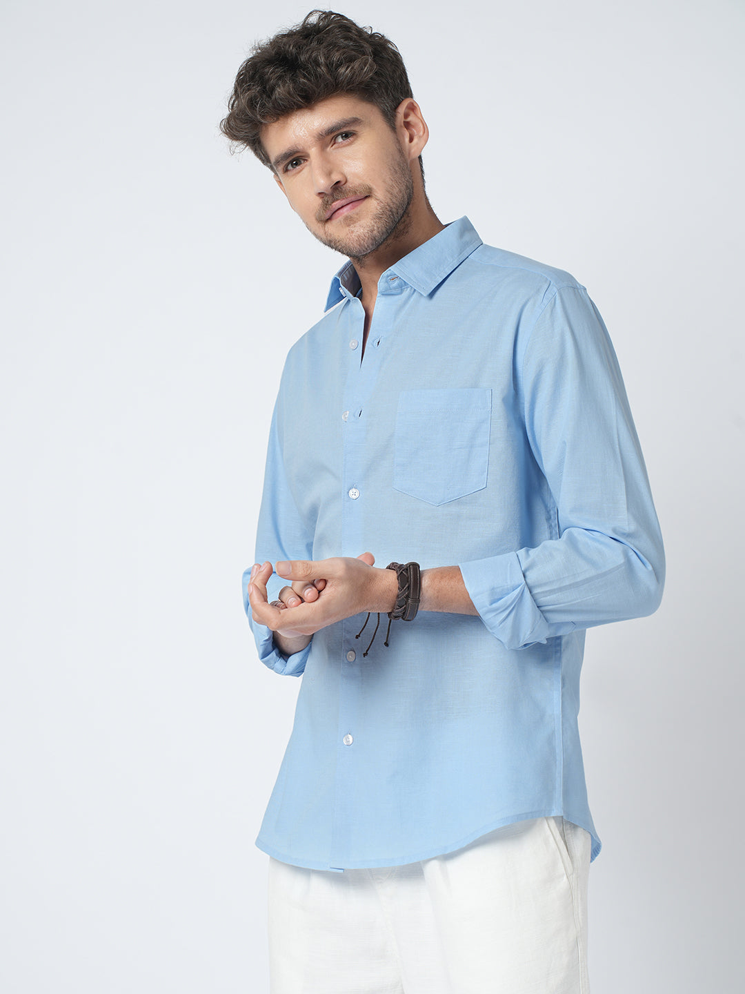 Ocean Mist Slub Shirt
