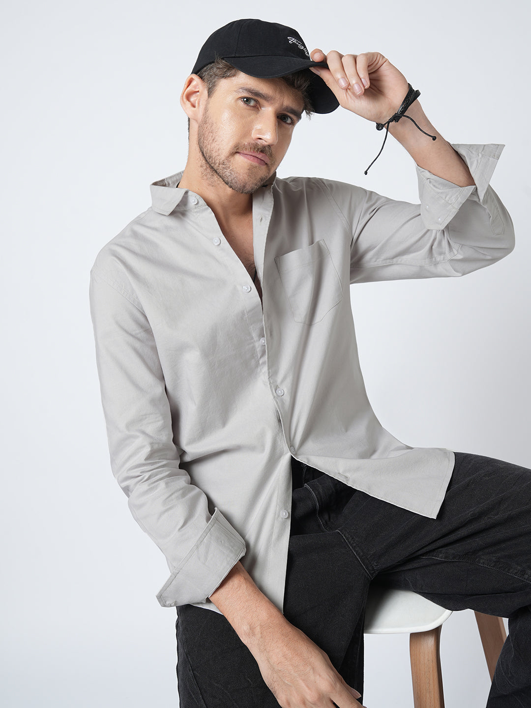 Grey Earth Haze Everyday Shirt