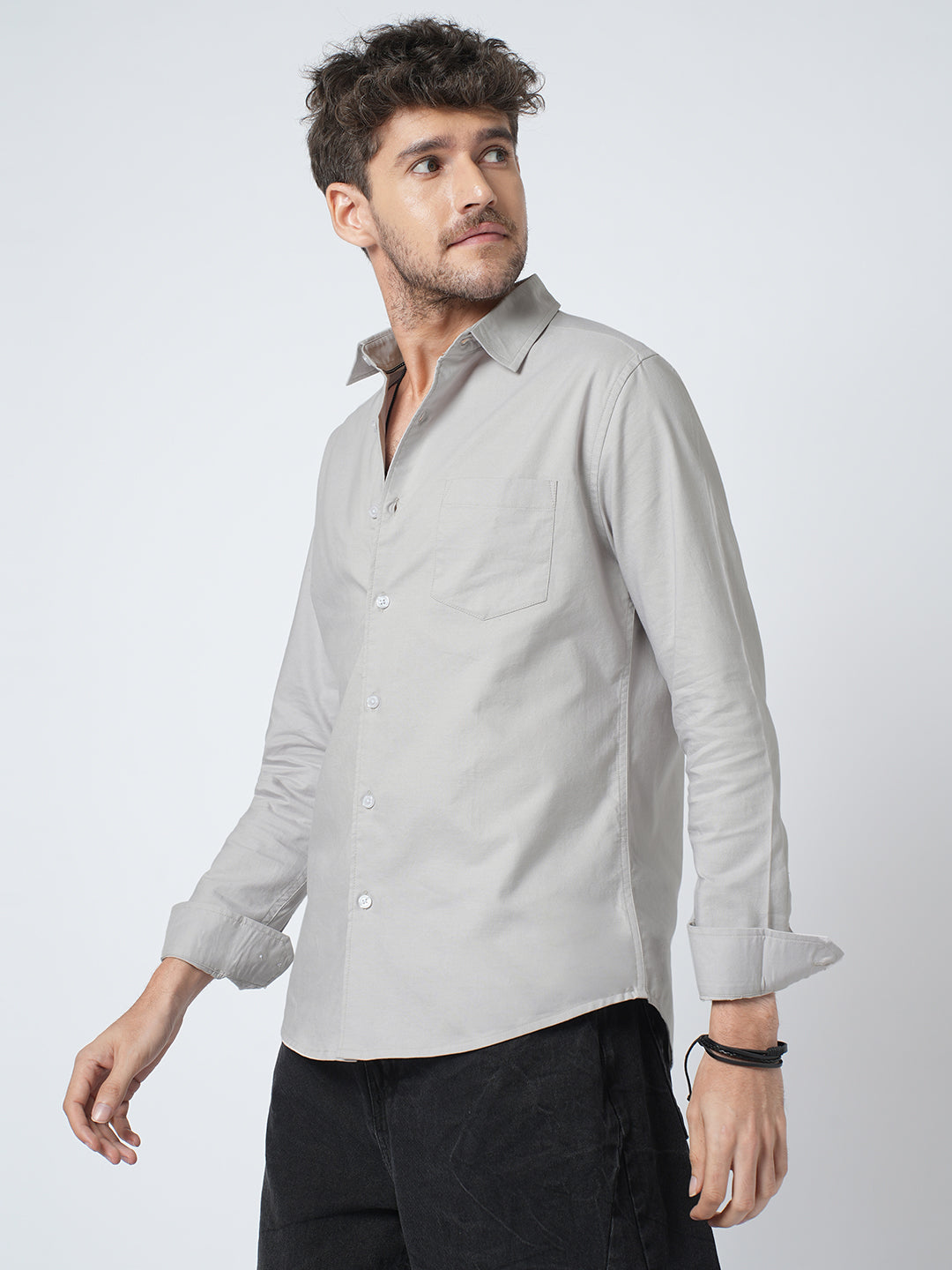 Grey Earth Haze Everyday Shirt