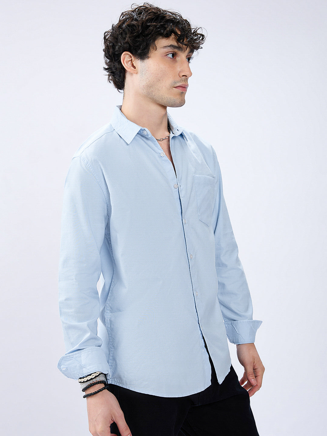 Ice Mist Office Classic Oxford Shirt