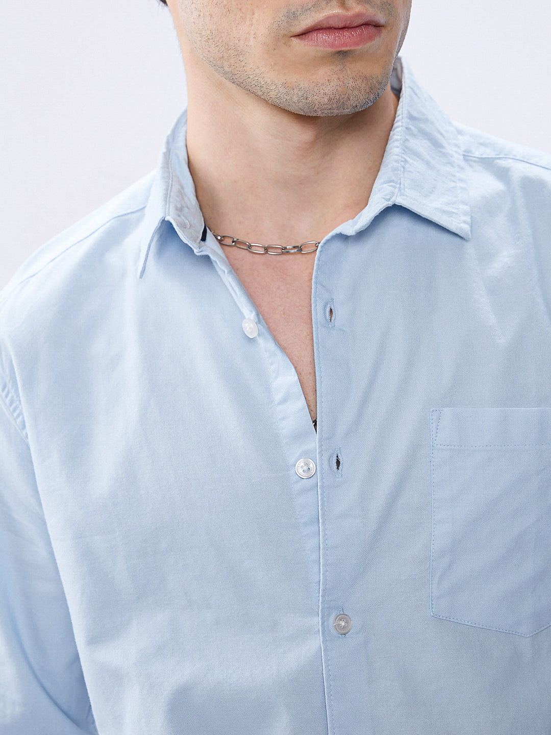 Ice Mist Office Classic Oxford Shirt