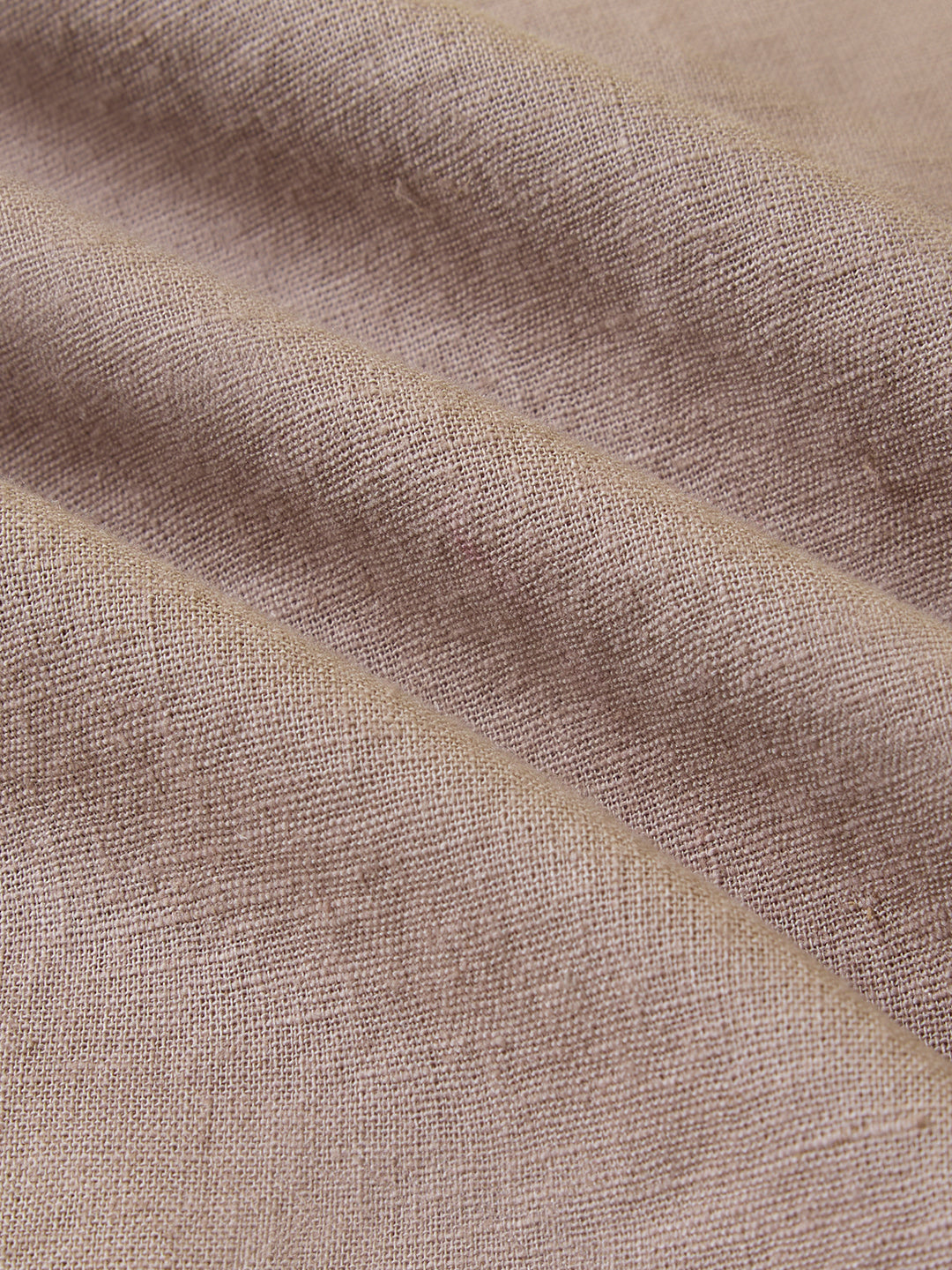 Beige Natural Hue Pure Linen Summer Shirt