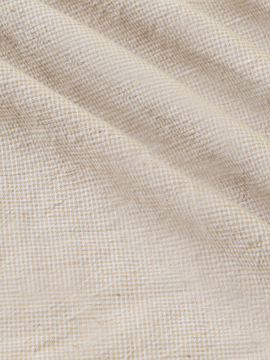 Neutral Beige Micro check Everyday Shirt