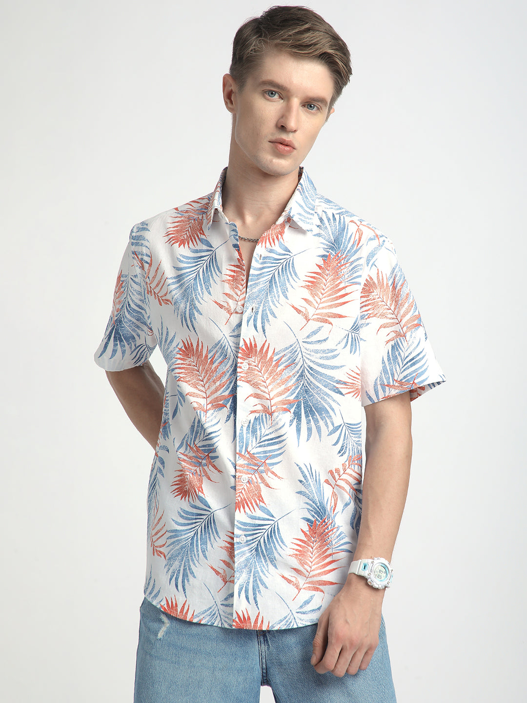 Palm Parade Holiday Shirt