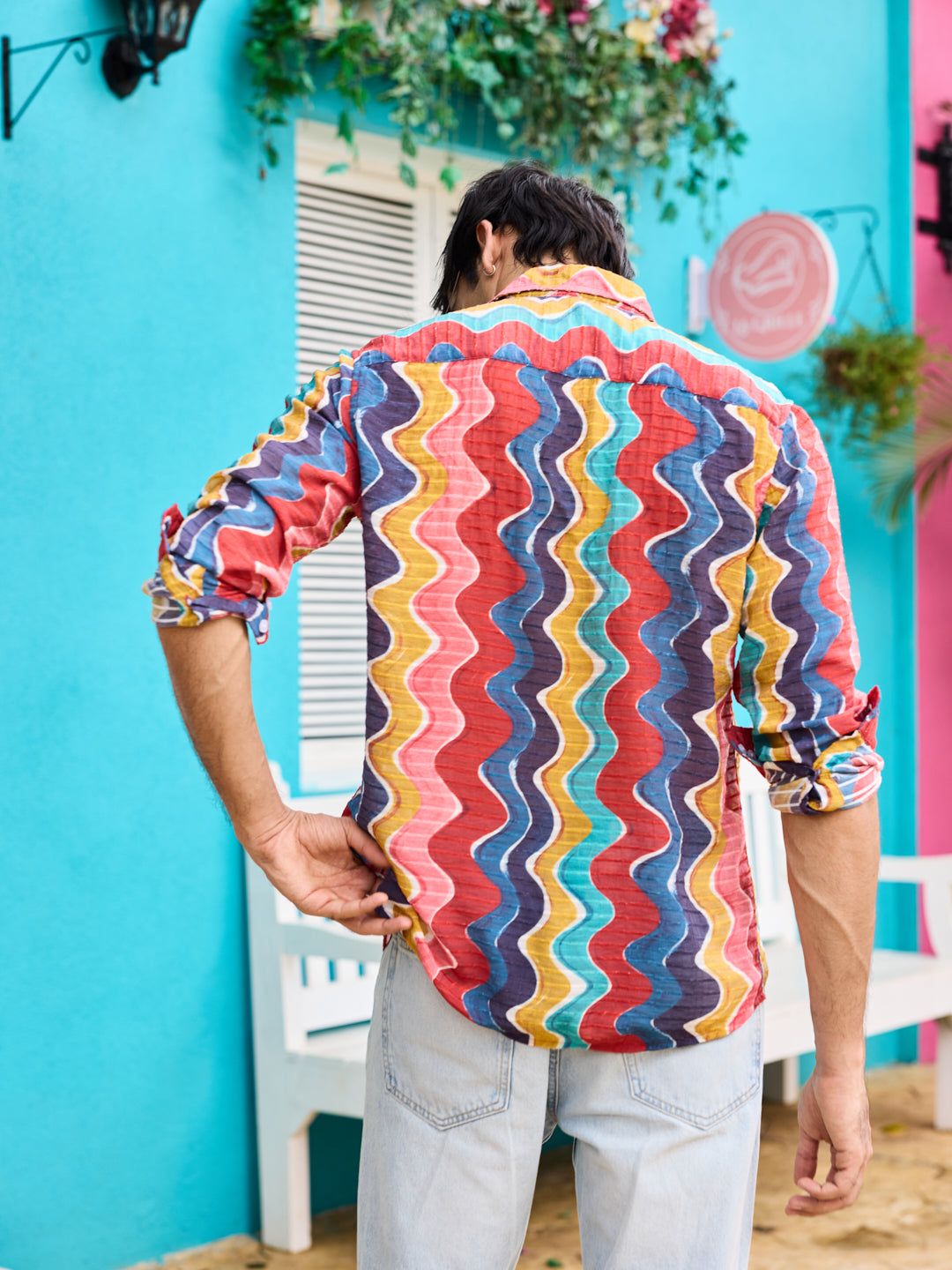 Chromatic Wave Psychedelic Shirt