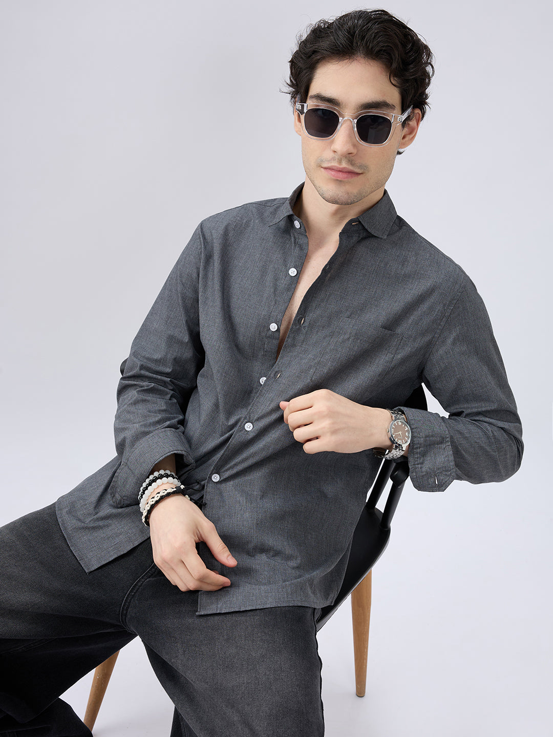 Charcoal Grey Everyday Shirt