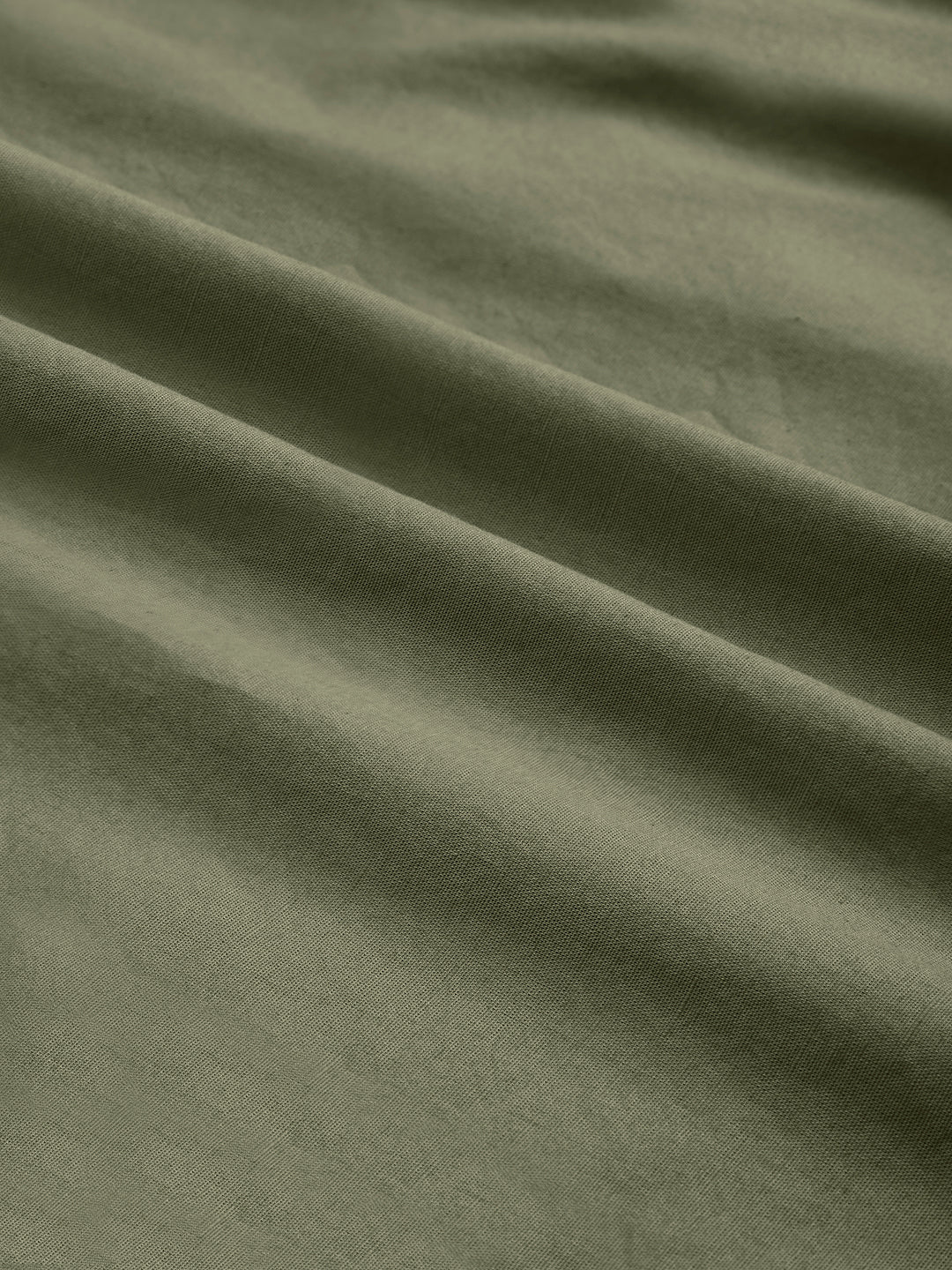 Minimal Olive Haze Everyday Shirt