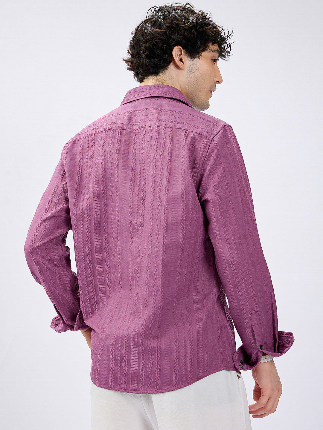 Dustrose Parallel Weave Dobby Luxe Shirt