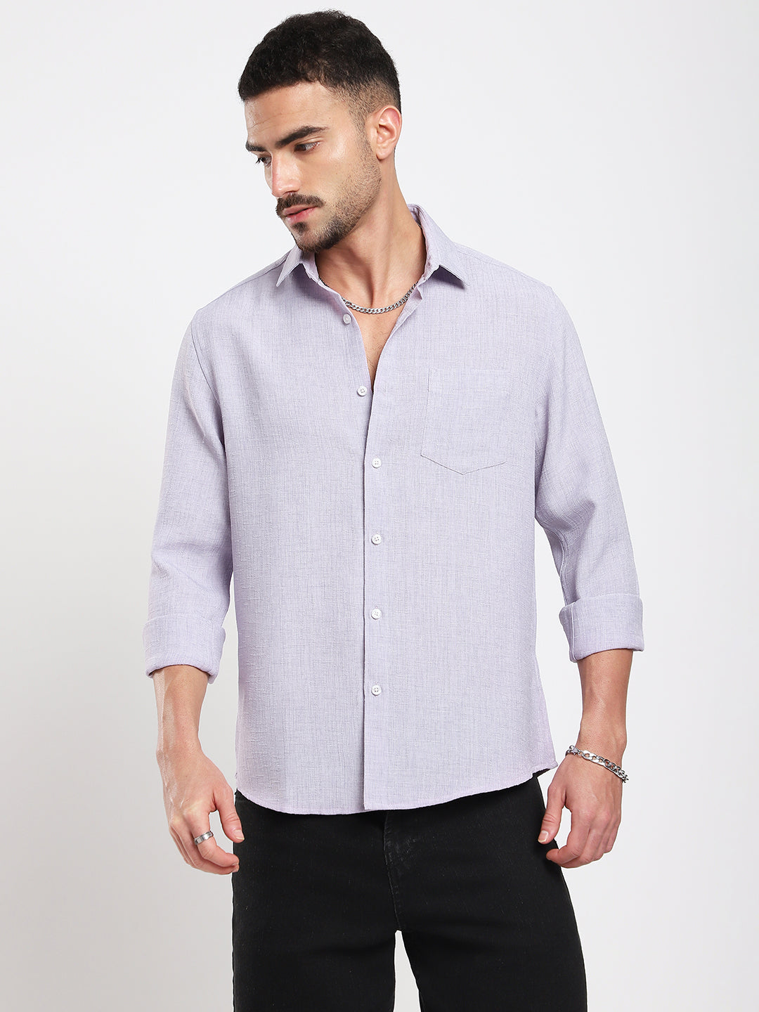Cloud Lavender Everyday Luxe Shirt