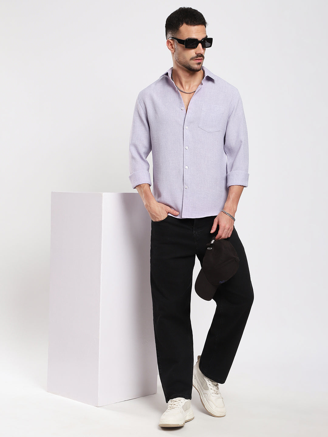 Cloud Lavender Everyday Luxe Shirt