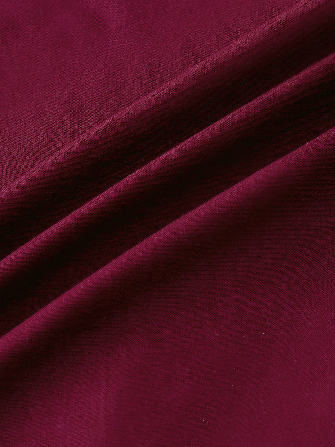 Deep Maroon Slub Essence Shirt