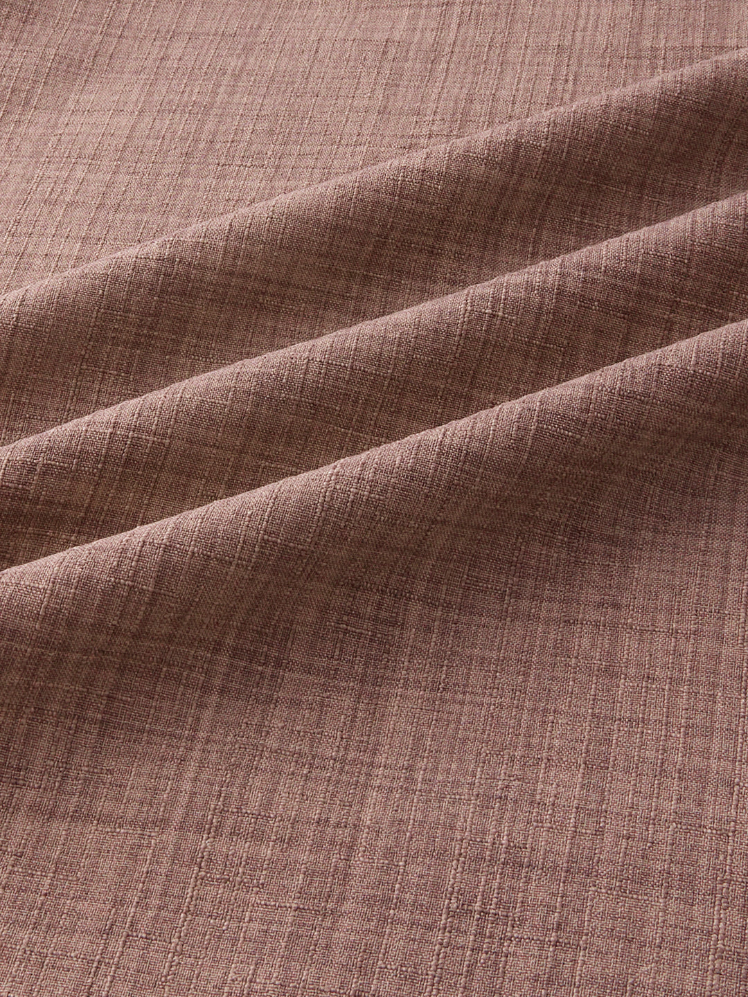 Walnut Brown Subtle Weave Textured Shirt