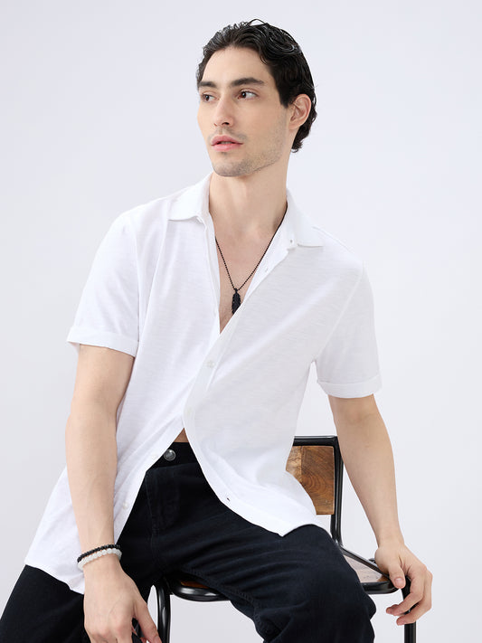 Classic Pearl White Everyday Shirt
