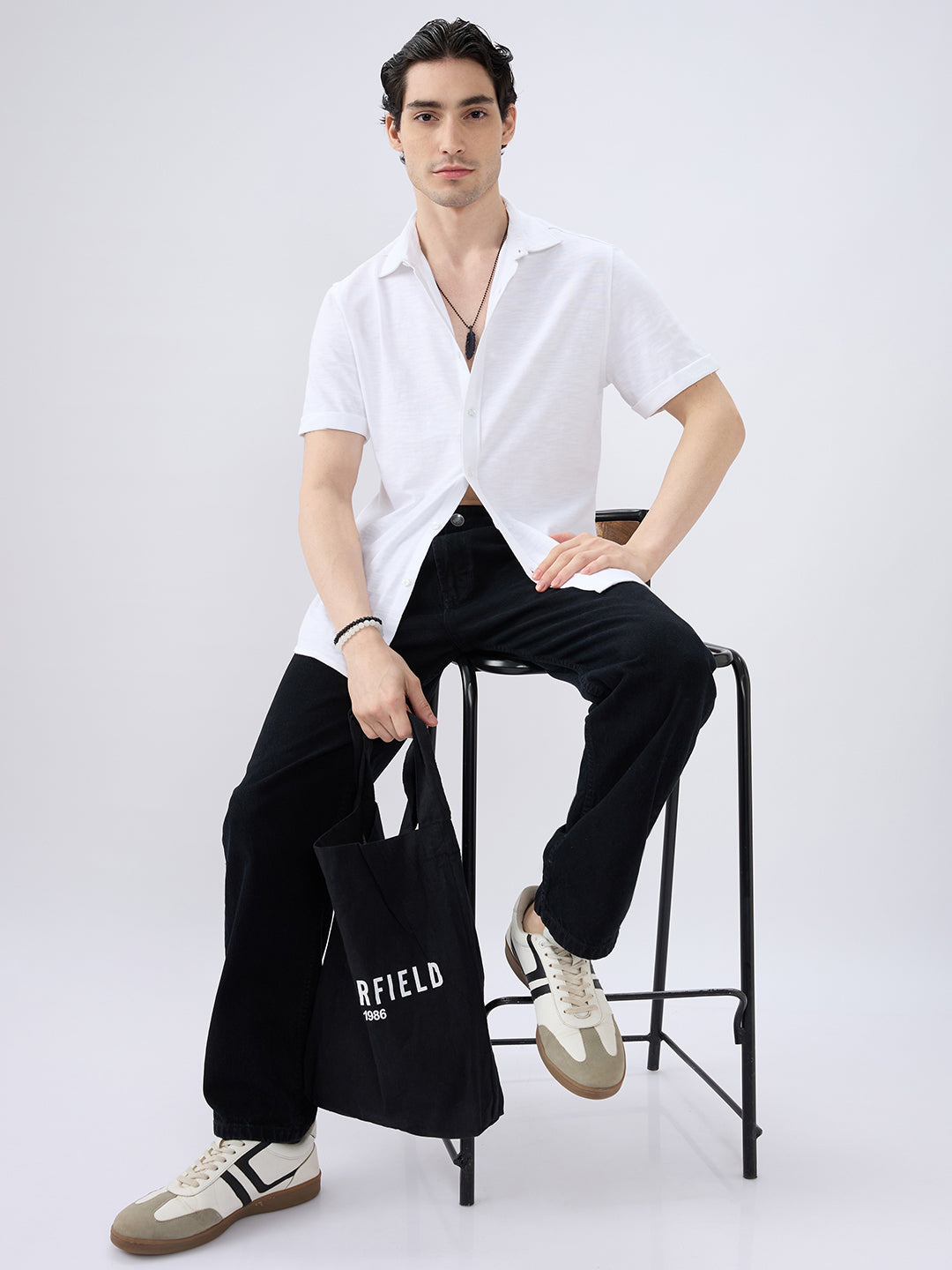 Classic Pearl White Everyday Shirt