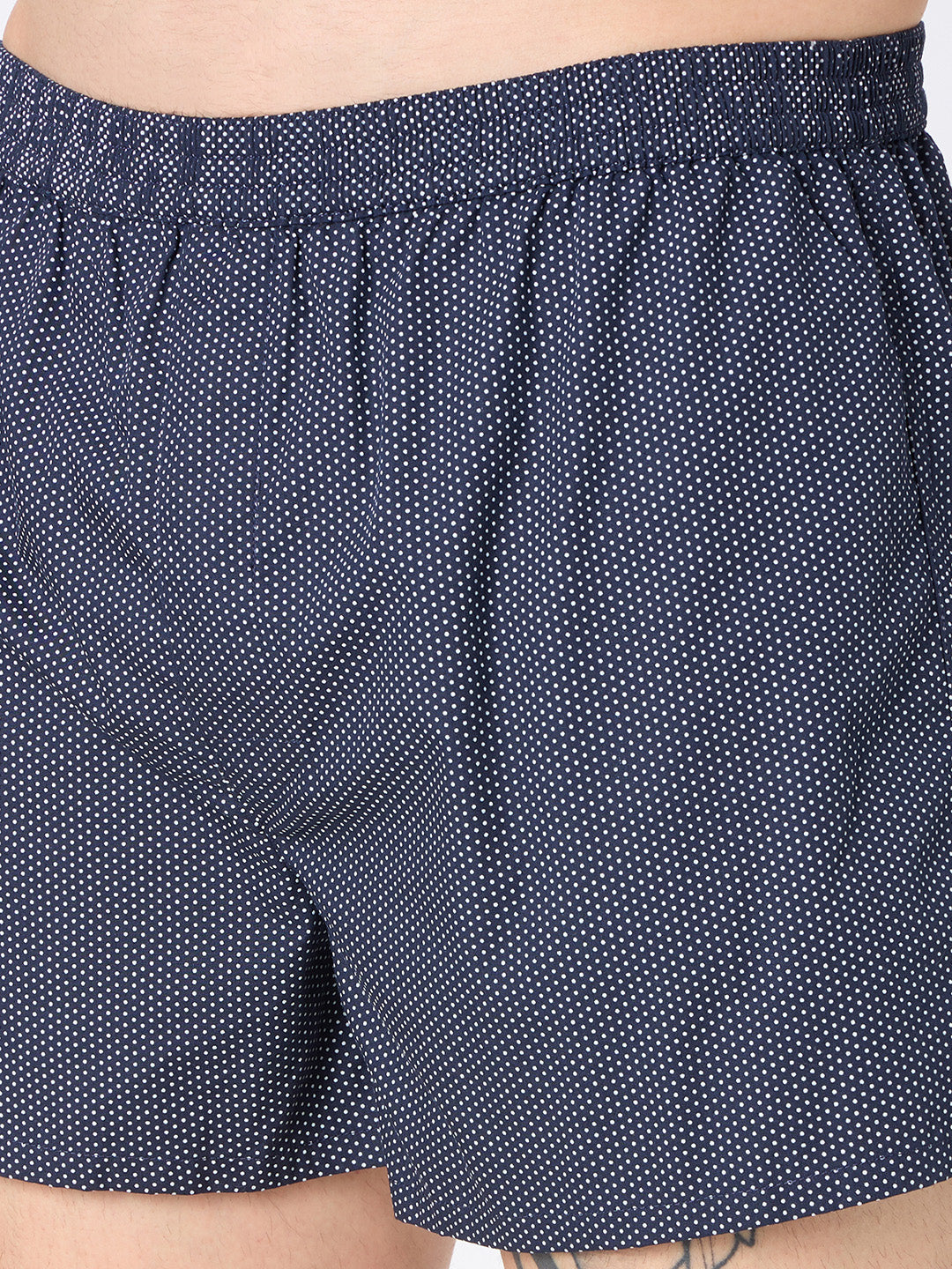 Arctic Checks Jacquard & Black Micro Dot Printed Boxers