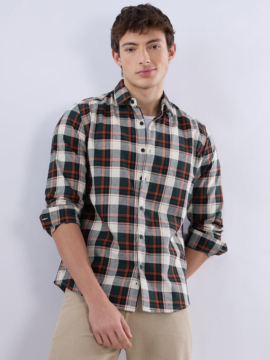 Tartan Pop Multicolor Check Shirt