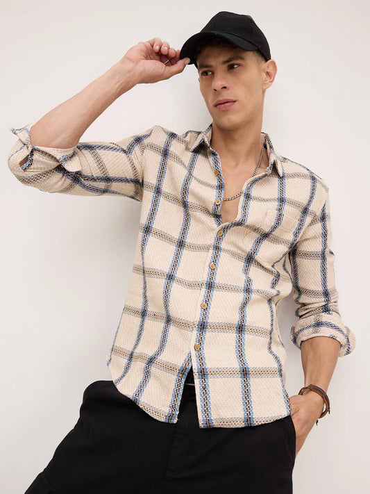 Premium Cotton Multicolor Checked Shirt