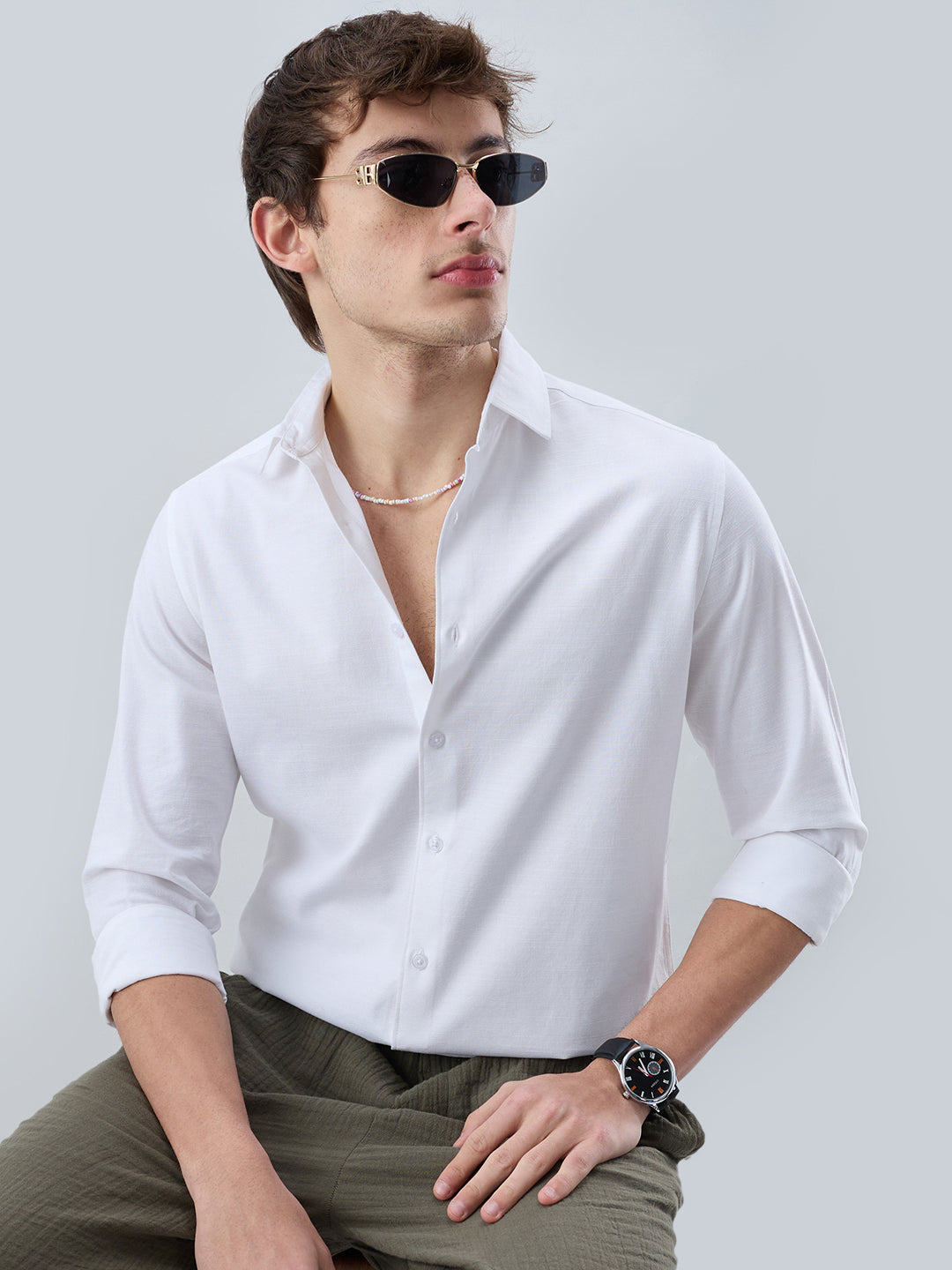 Solid White Everyday Shirt