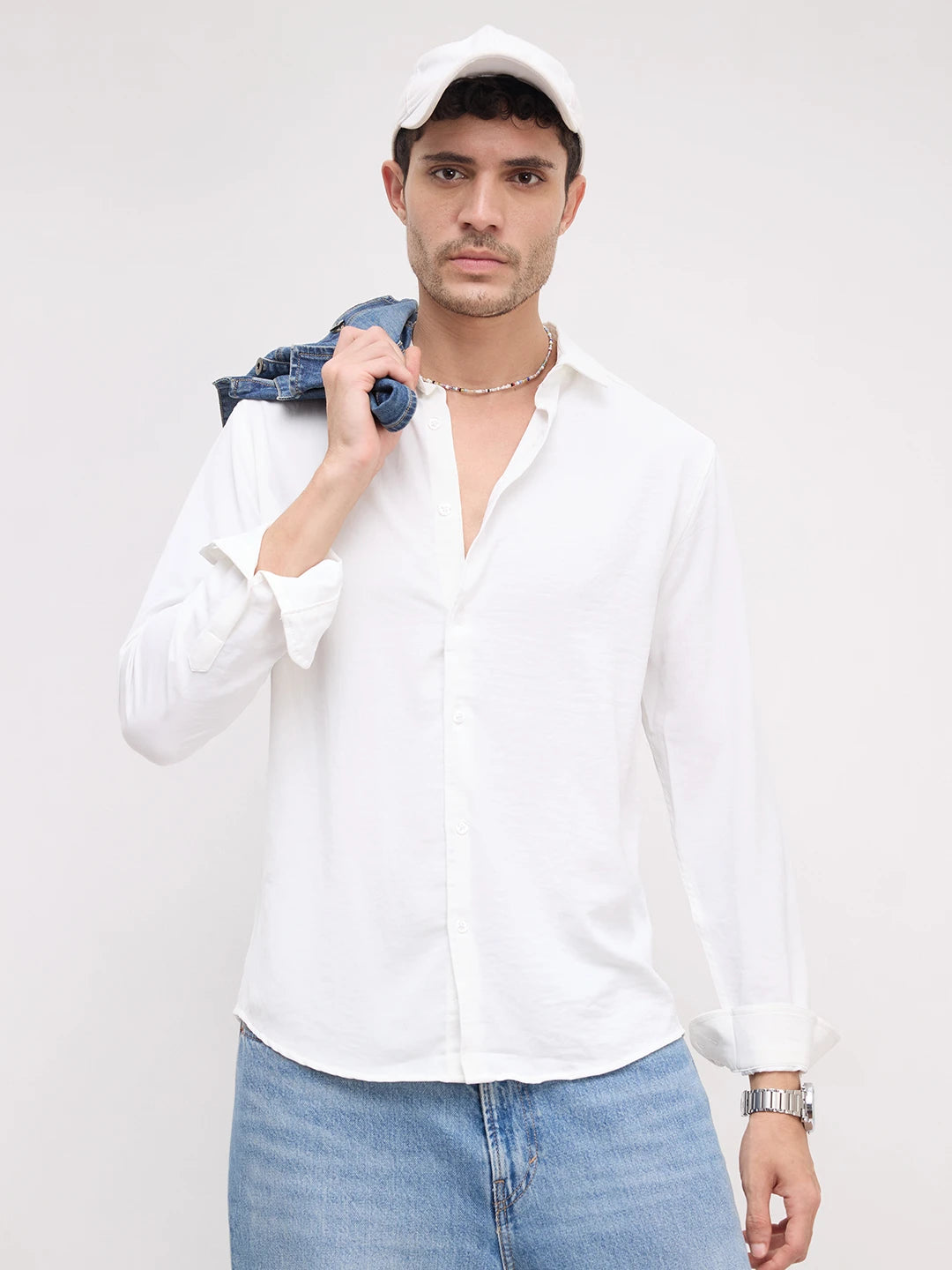 Snow White Air Light Feathery Soft Shirt