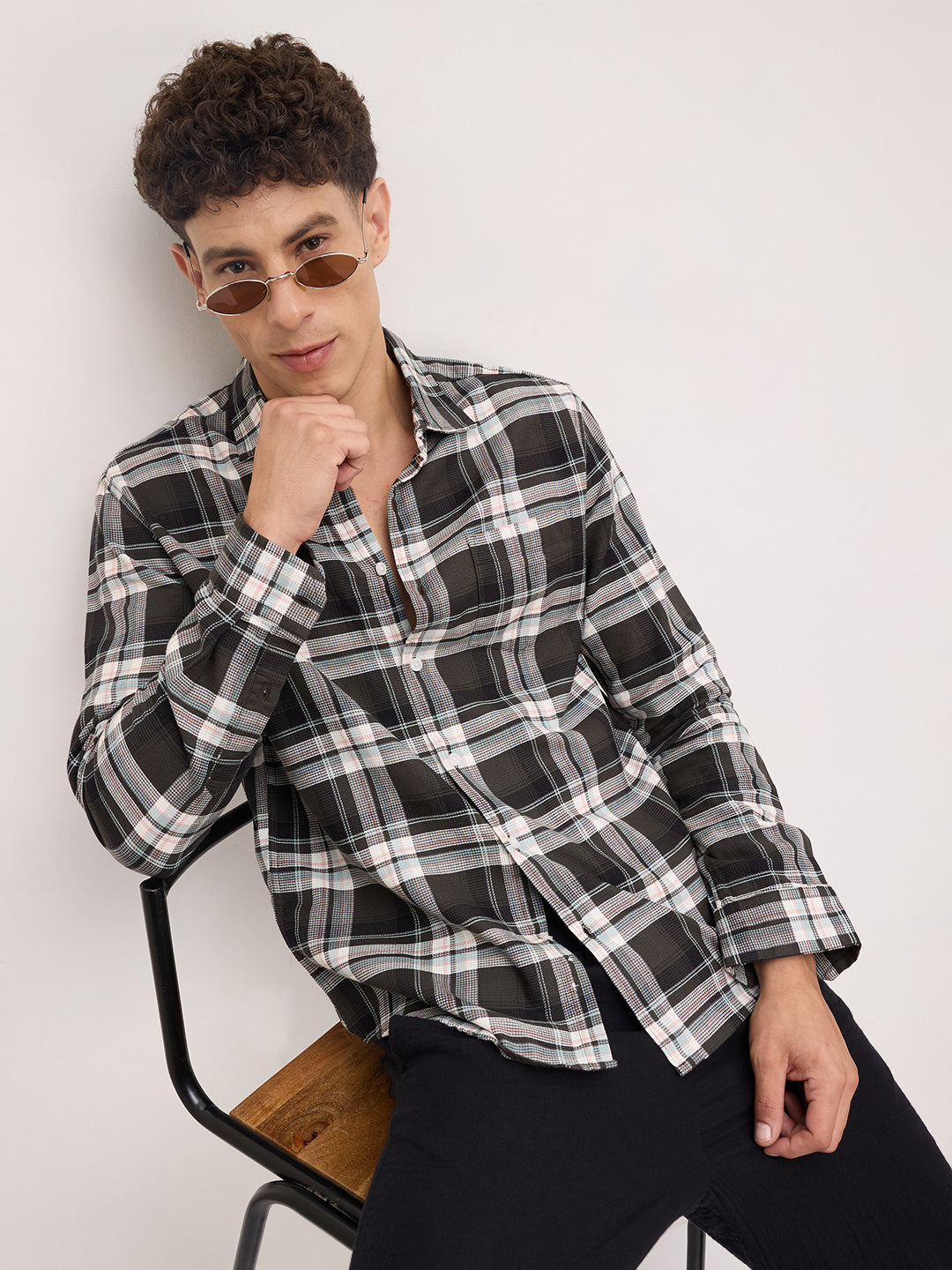 Evergreen Plaid Checks Opulent Shirt