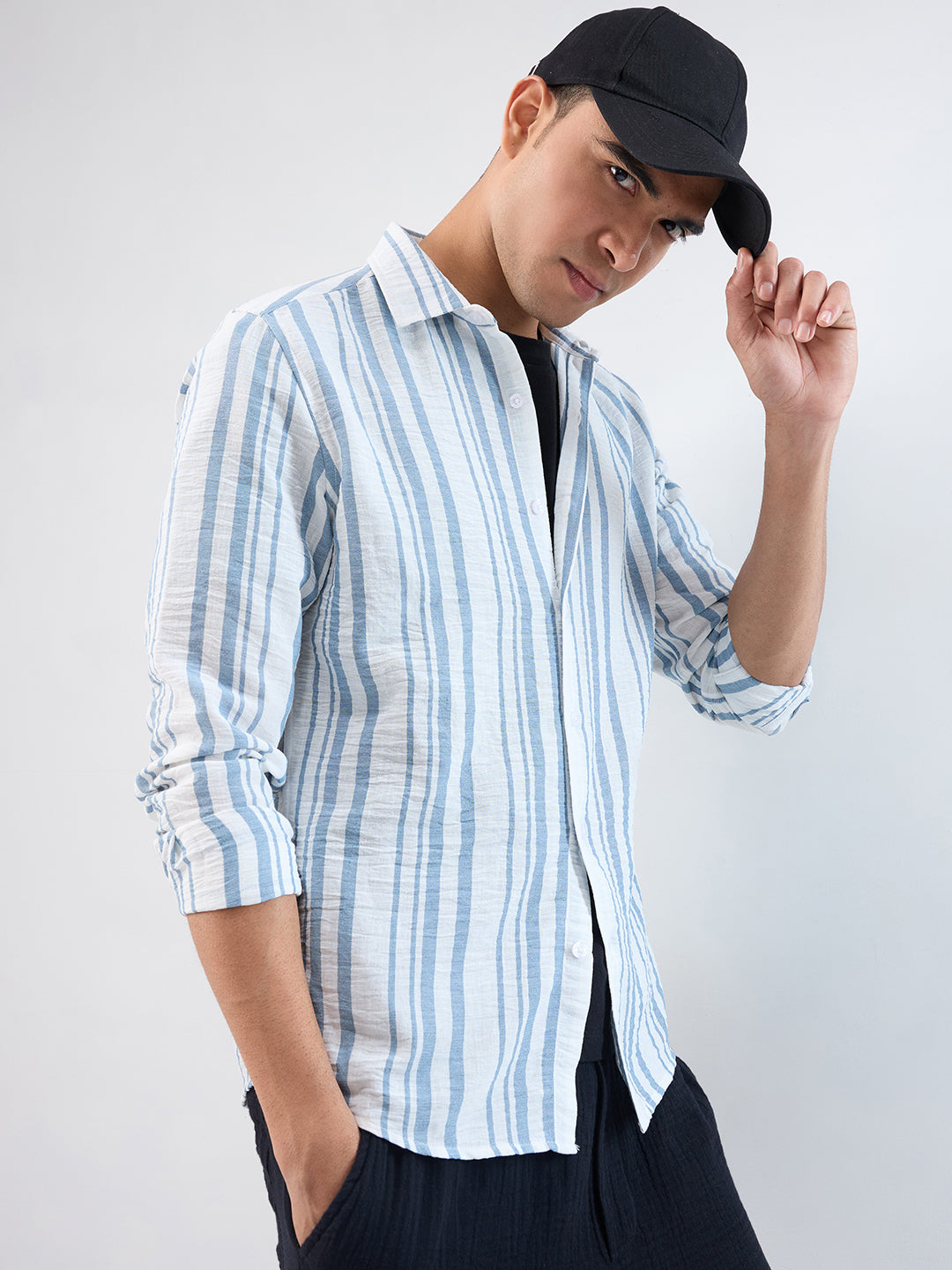 Sea Breeze Nautical Striped Shirt