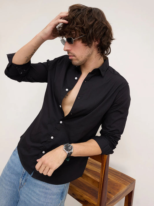 Timeless Jet Black Shirt