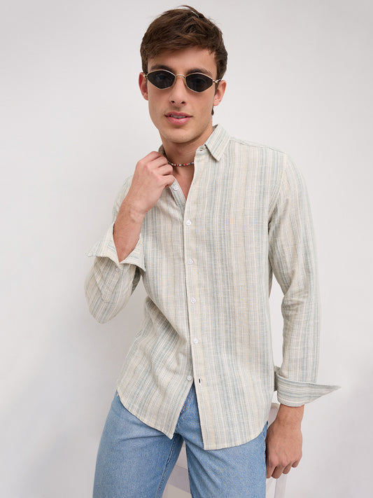 Coastal Breeze Multi Striped Shirt