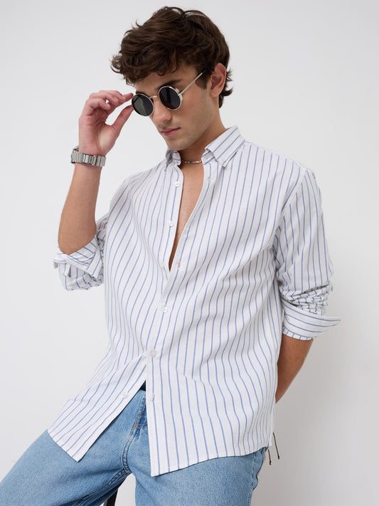 Nautical Line Oxford Summer Shirt