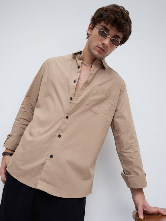 Stone Khaki Premium Metropolitan Daily Shirt