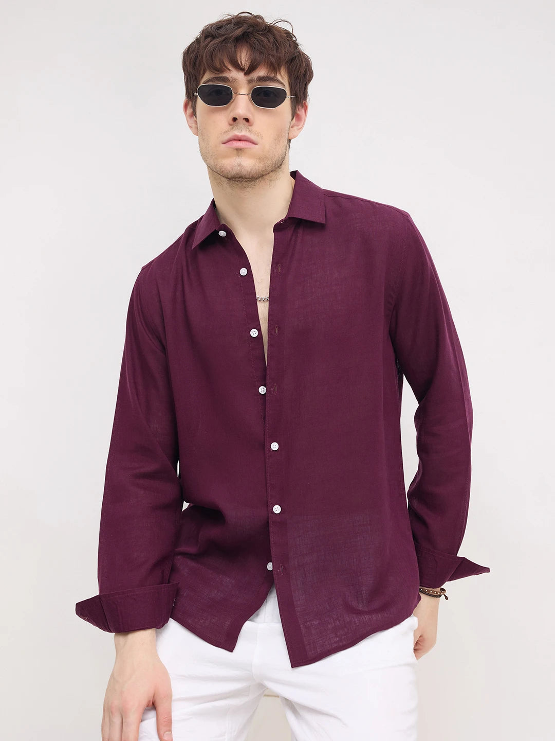 Rich Wine Evening Shirt