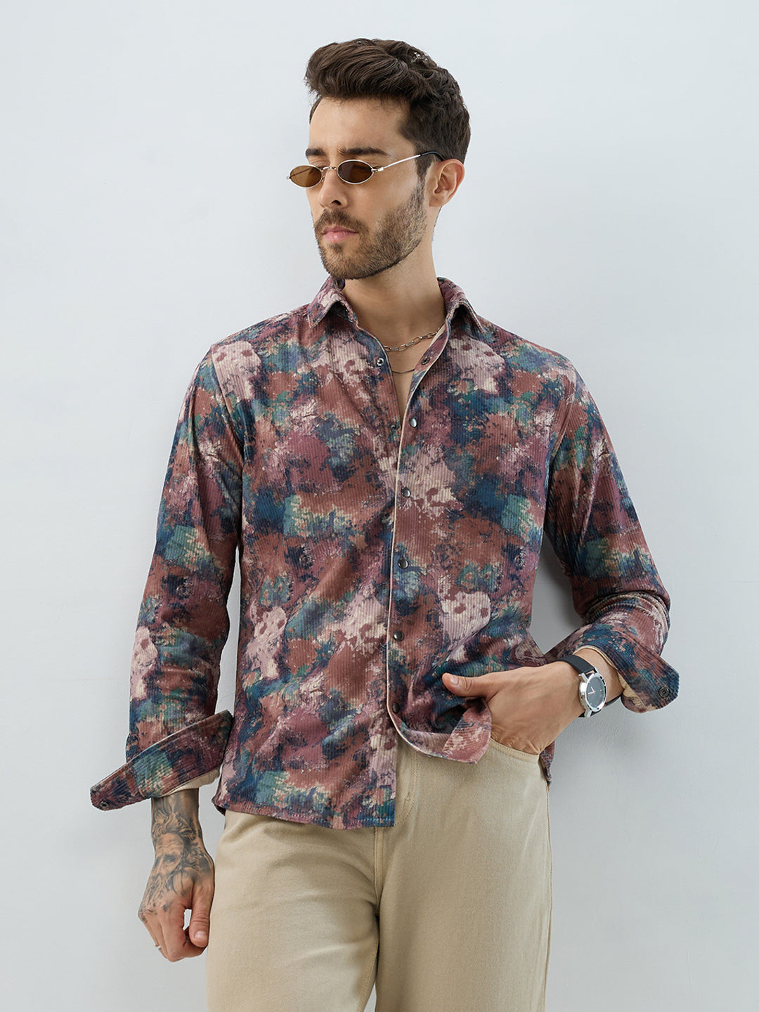 Desert Mirage Washed Corduroy Shirt