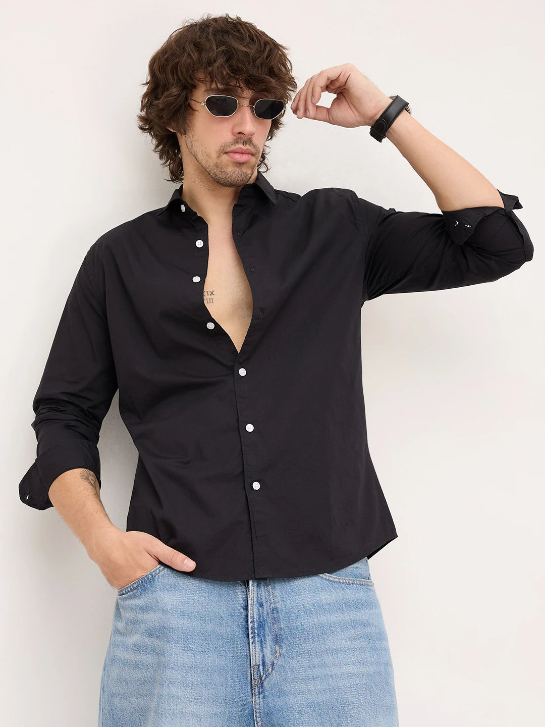 Timeless Jet Black Shirt