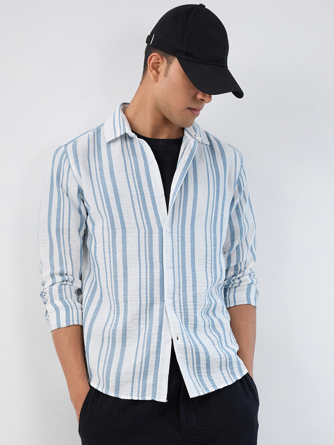 Sea Breeze Nautical Striped Shirt