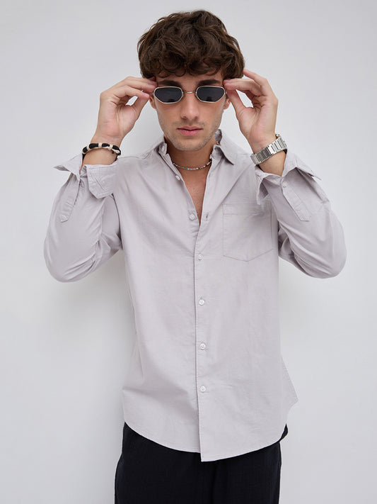 Zero Effort Style Grey Shirt