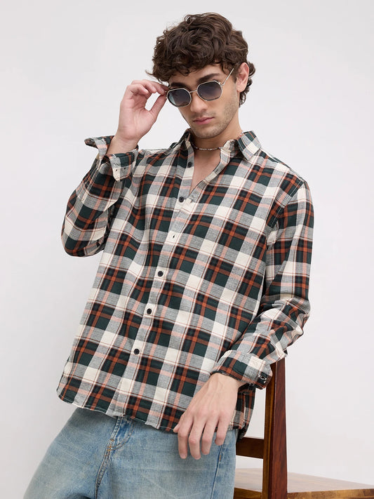 Tartan Pop Multicolor Check Shirt