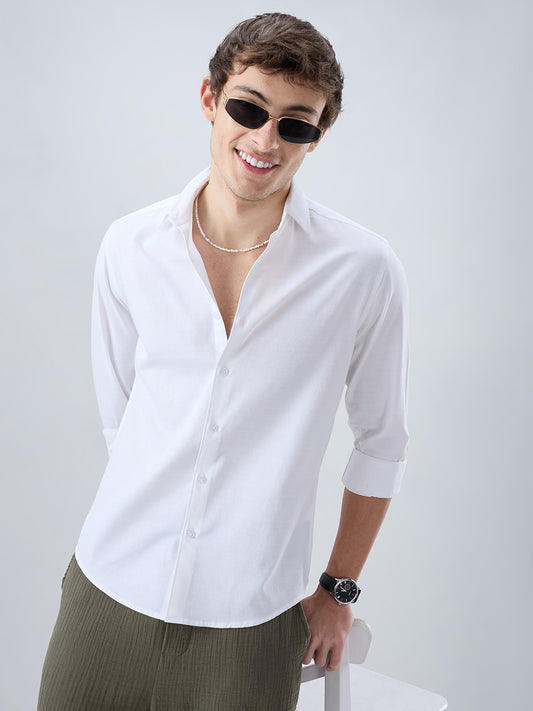 Solid White Everyday Shirt