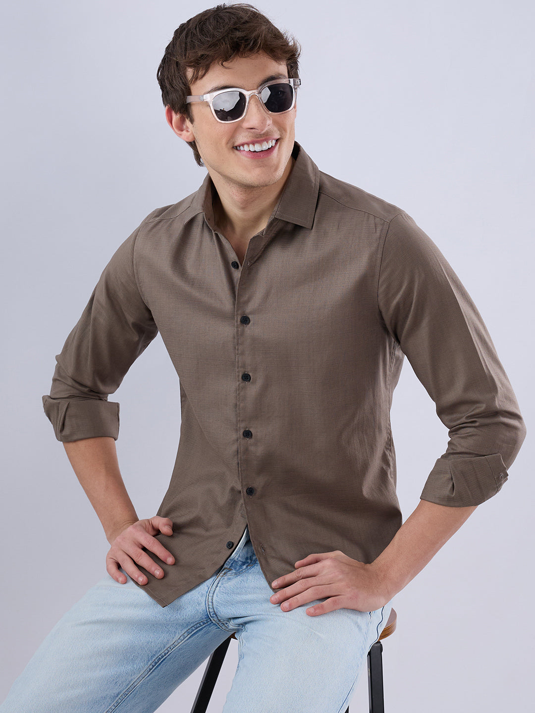 Bronze Olive Everyday Shirt