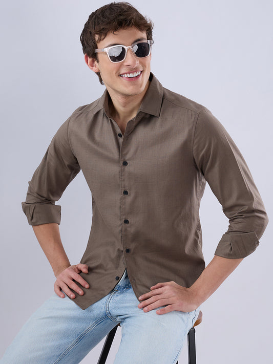 Bronze Olive Everyday Shirt