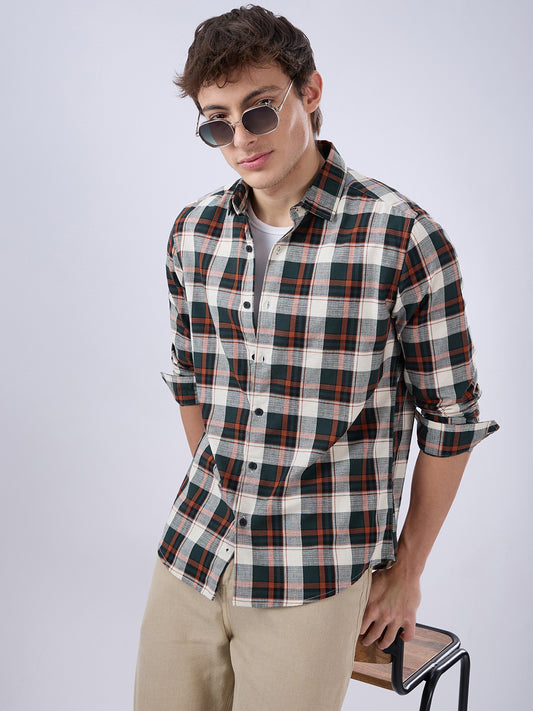 Tartan Pop Multicolor Check Shirt