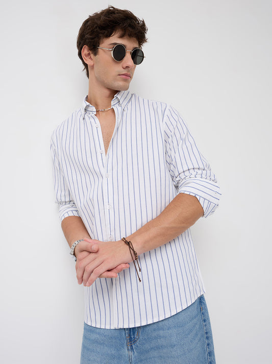 Nautical Line Oxford Summer Shirt