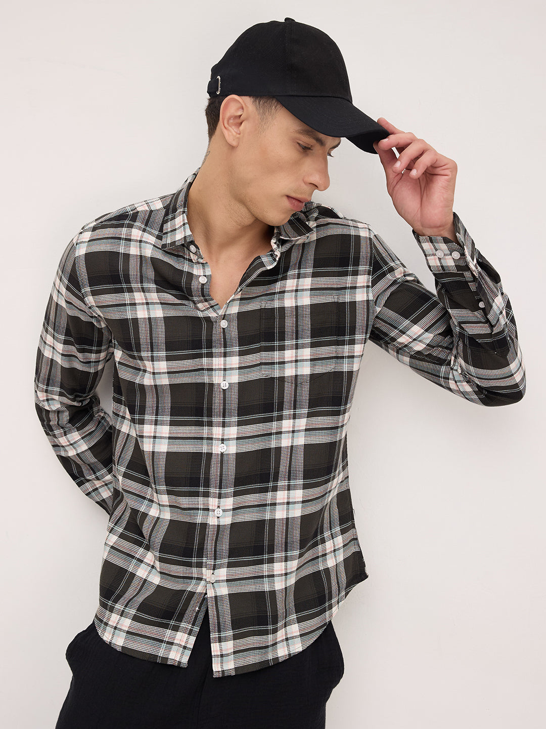 Evergreen Plaid Checks Opulent Shirt