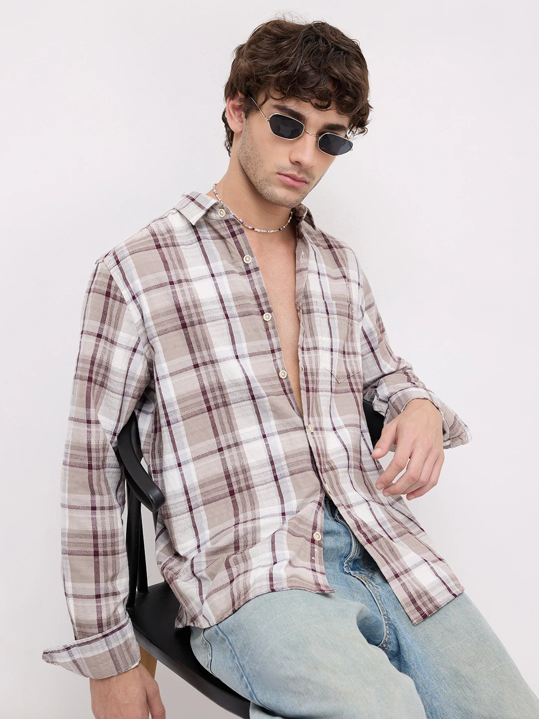 Ethereal Multicolour Checkered Shirt