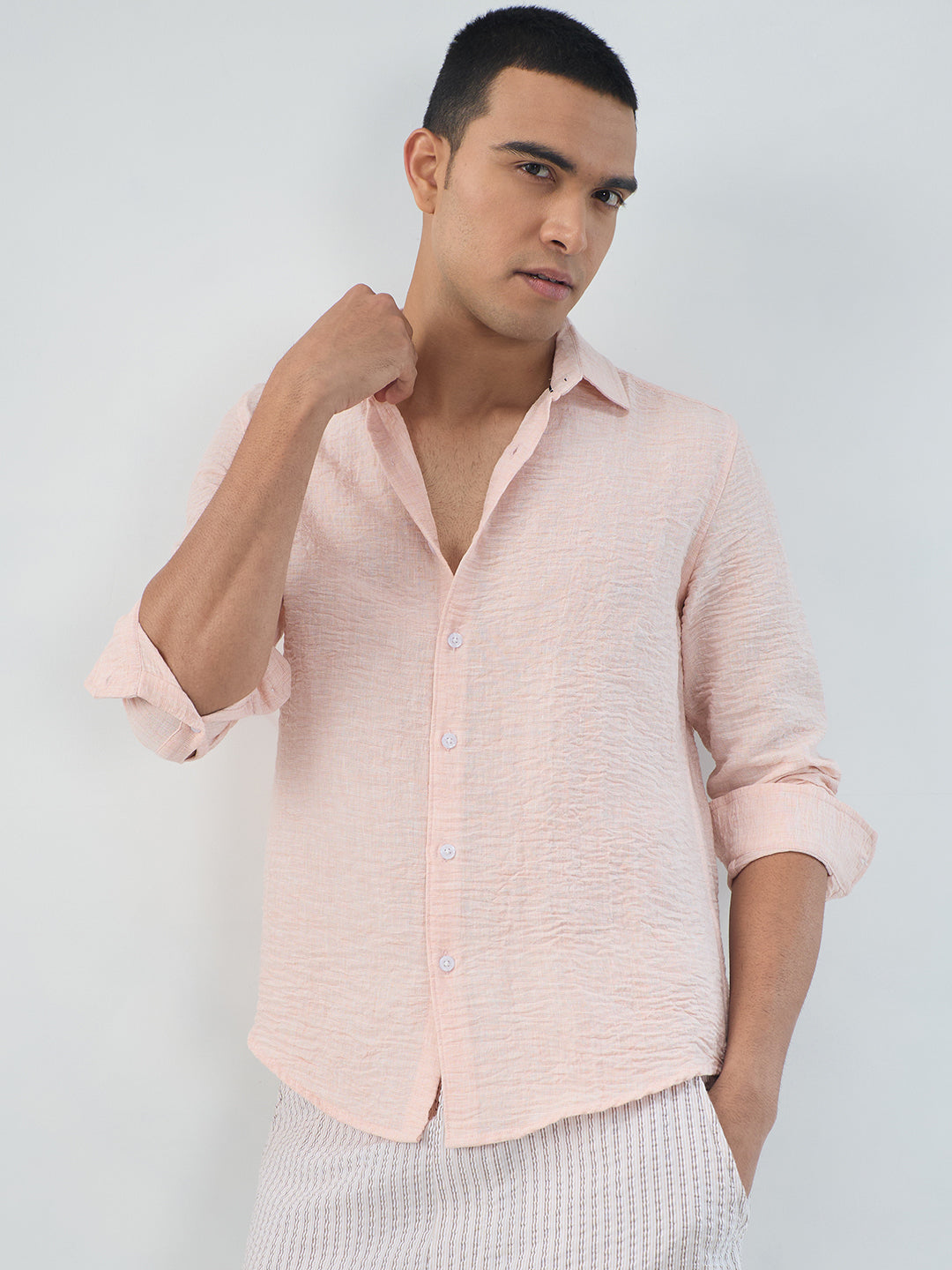 Crayola Peach Parfait Solid Shirt