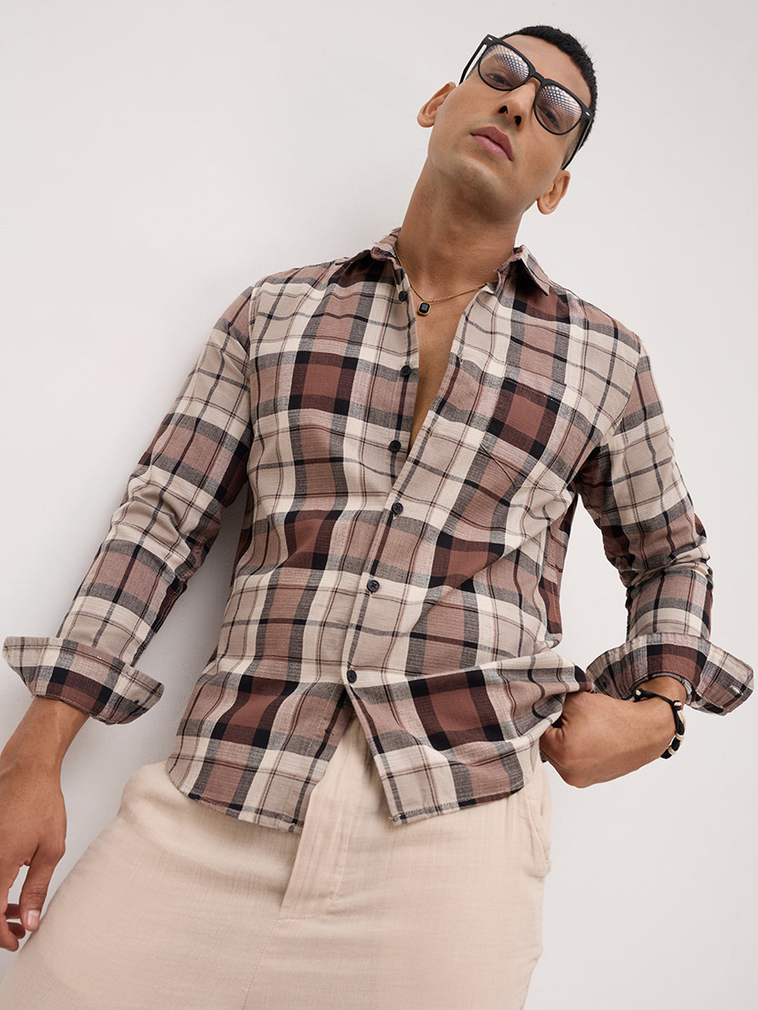 Timeless Multicolor Plaid Checkered Shirt