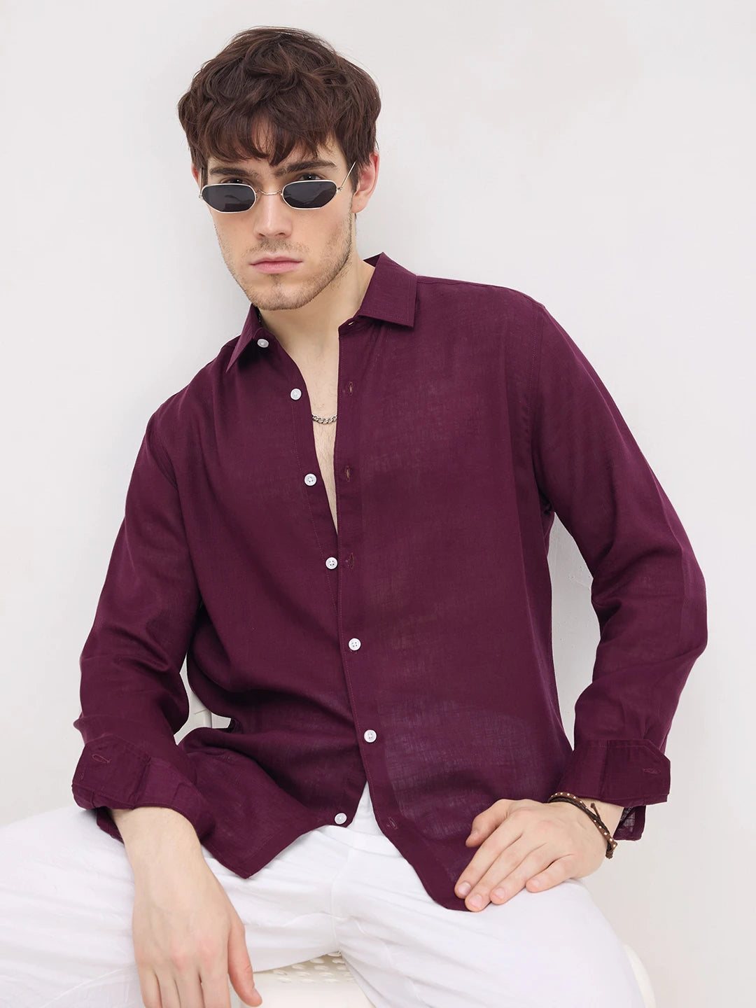 Rich Wine Evening Shirt