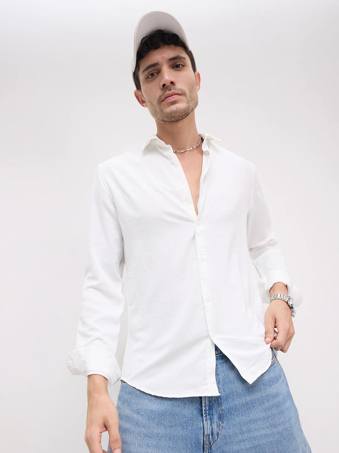 Snow White Air Light Feathery Soft Shirt