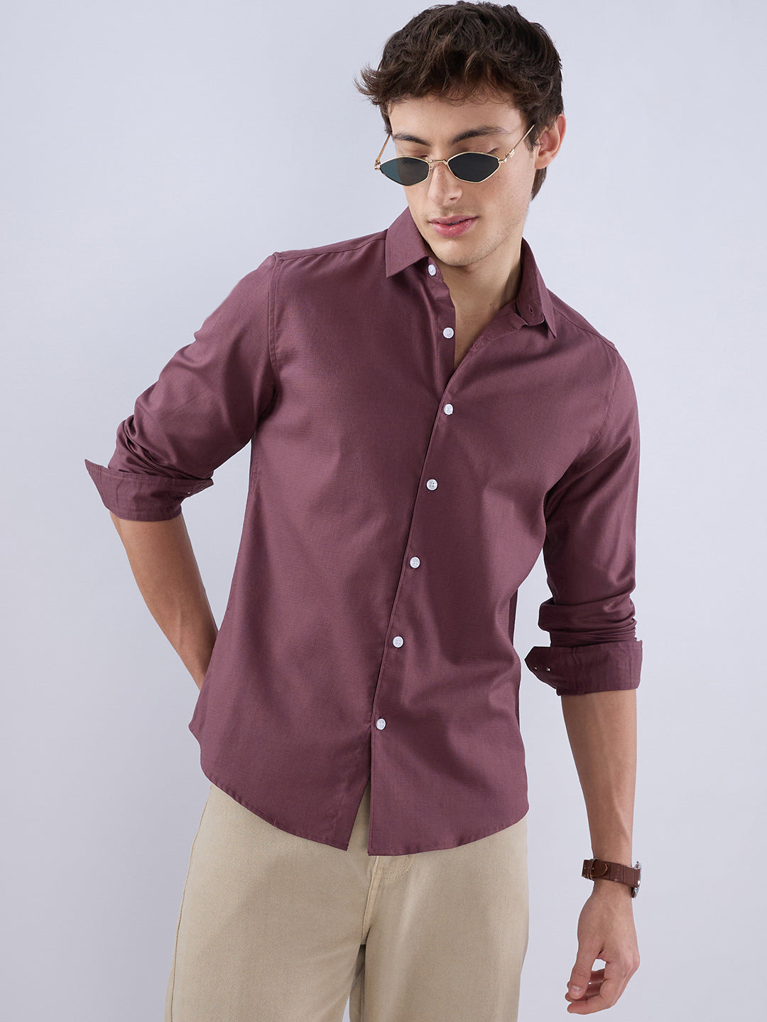 Sienna Brown Everyday Shirt