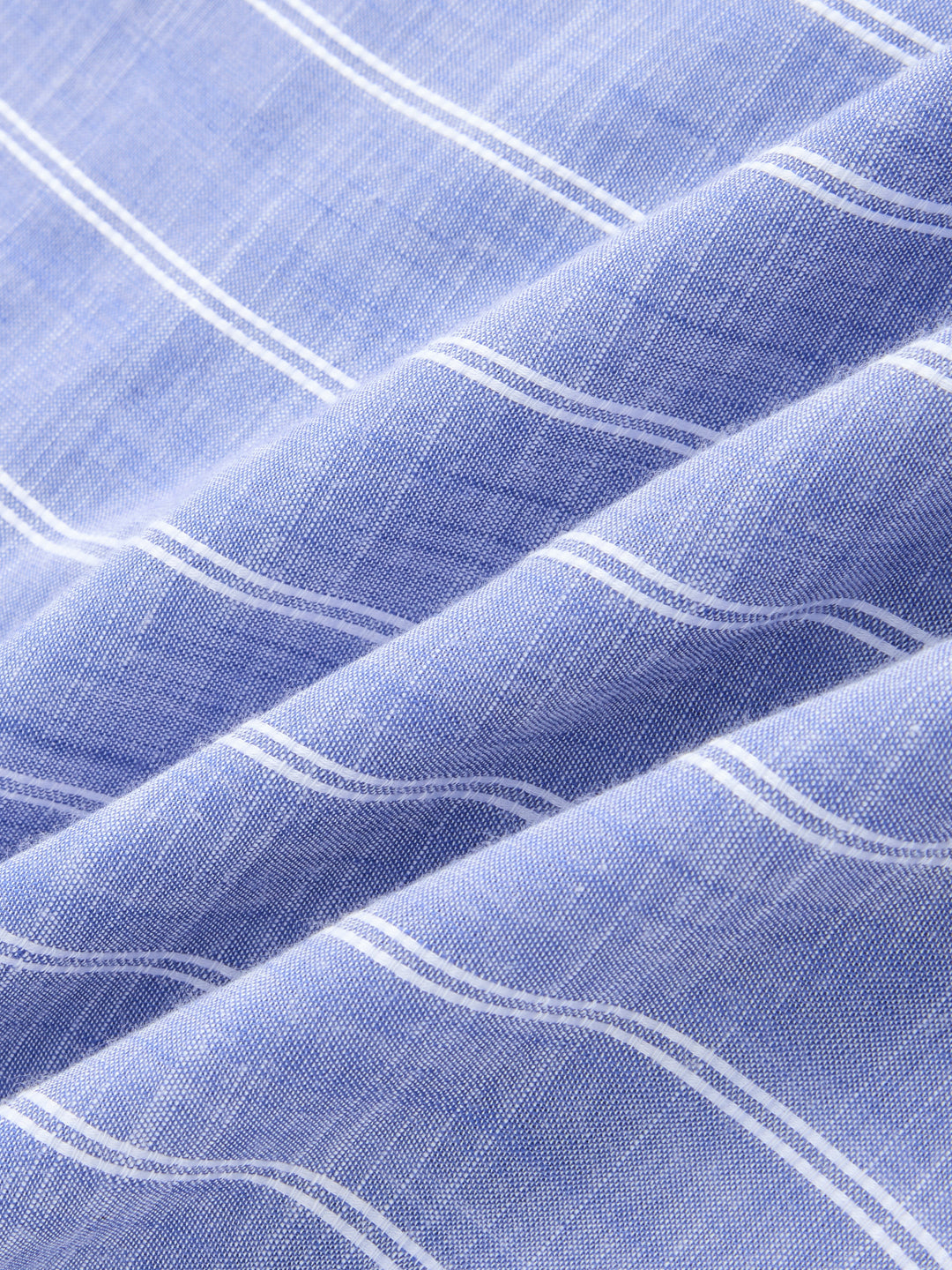 Steel Blue Striped Kurta