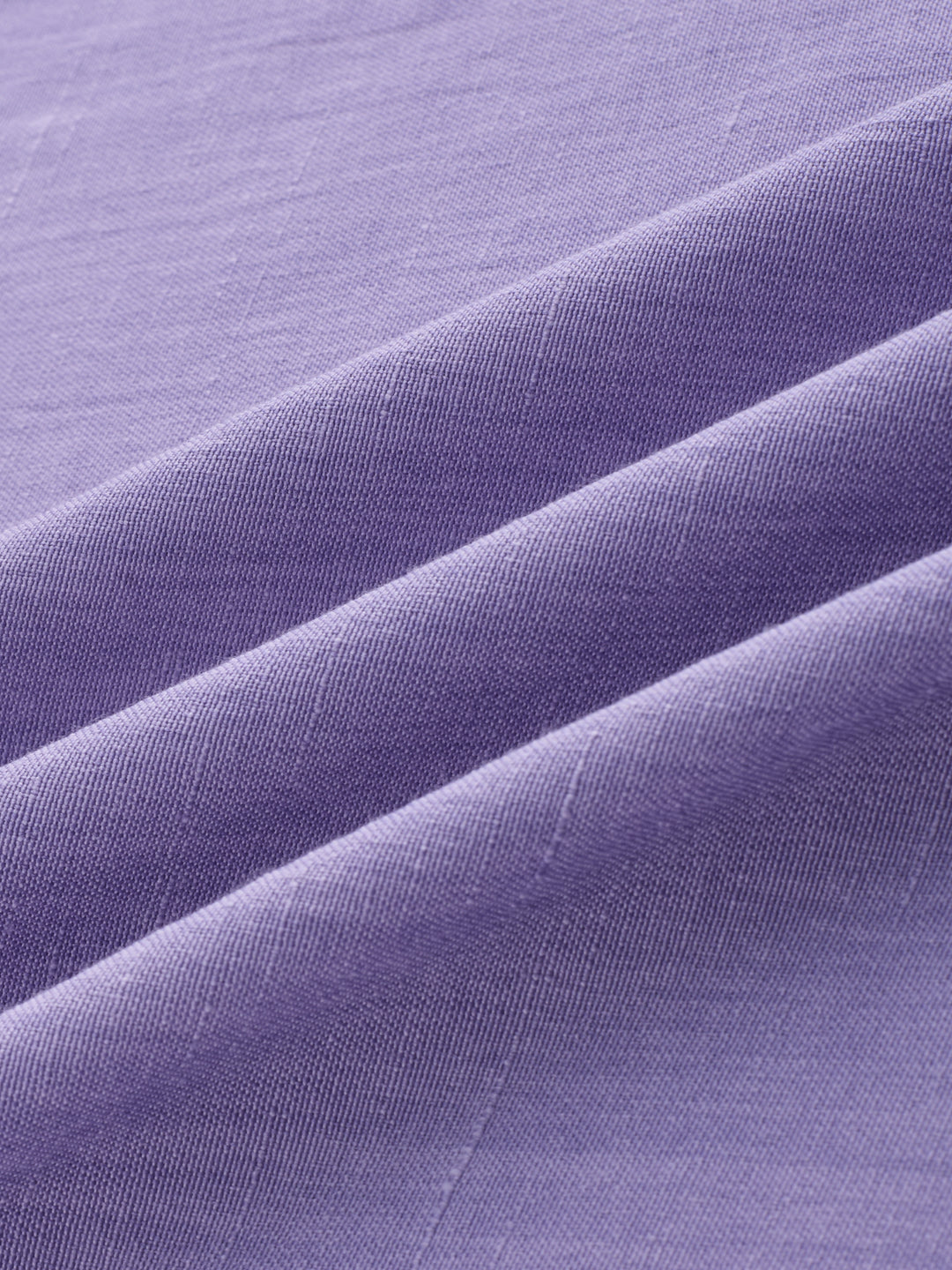 Soft Amethyst Fine Weave Boxy Fit Crop Shirt