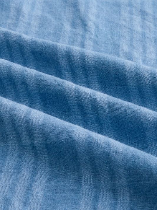 Plush Denim Balanced Striped Shirt